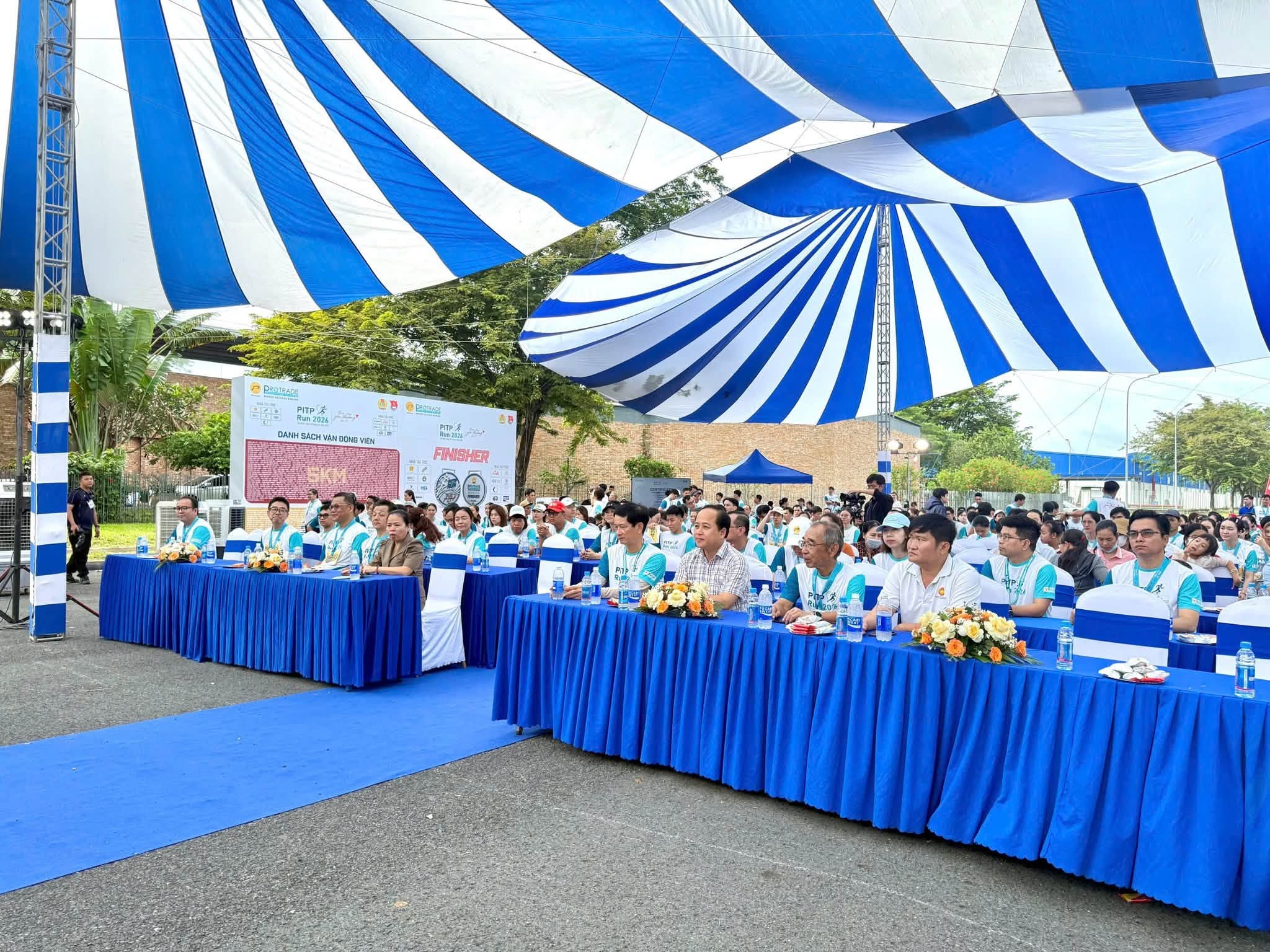 UBND PHƯỜNG TÂY NAM THAM DỰ sự kiện chạy bộ cộng đồng thường niên "PITP RUN 2026
