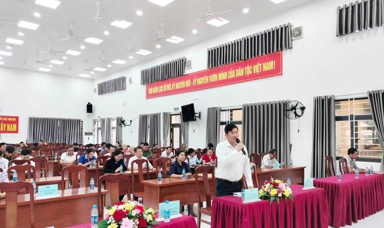 CÔNG AN PHƯỜNG TÂY NAM TỔ CHỨC TỌA ĐÀM “CÔNG AN LẮNG NGHE Ý KIẾN NHÂN DÂN”