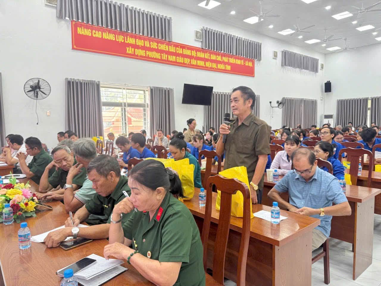 PHƯỜNG TÂY NAM TỔ CHỨC HỘI NGHỊ ĐỐI THOẠI TRỰC TIẾP VỚI NHÂN DÂN NĂM 2026