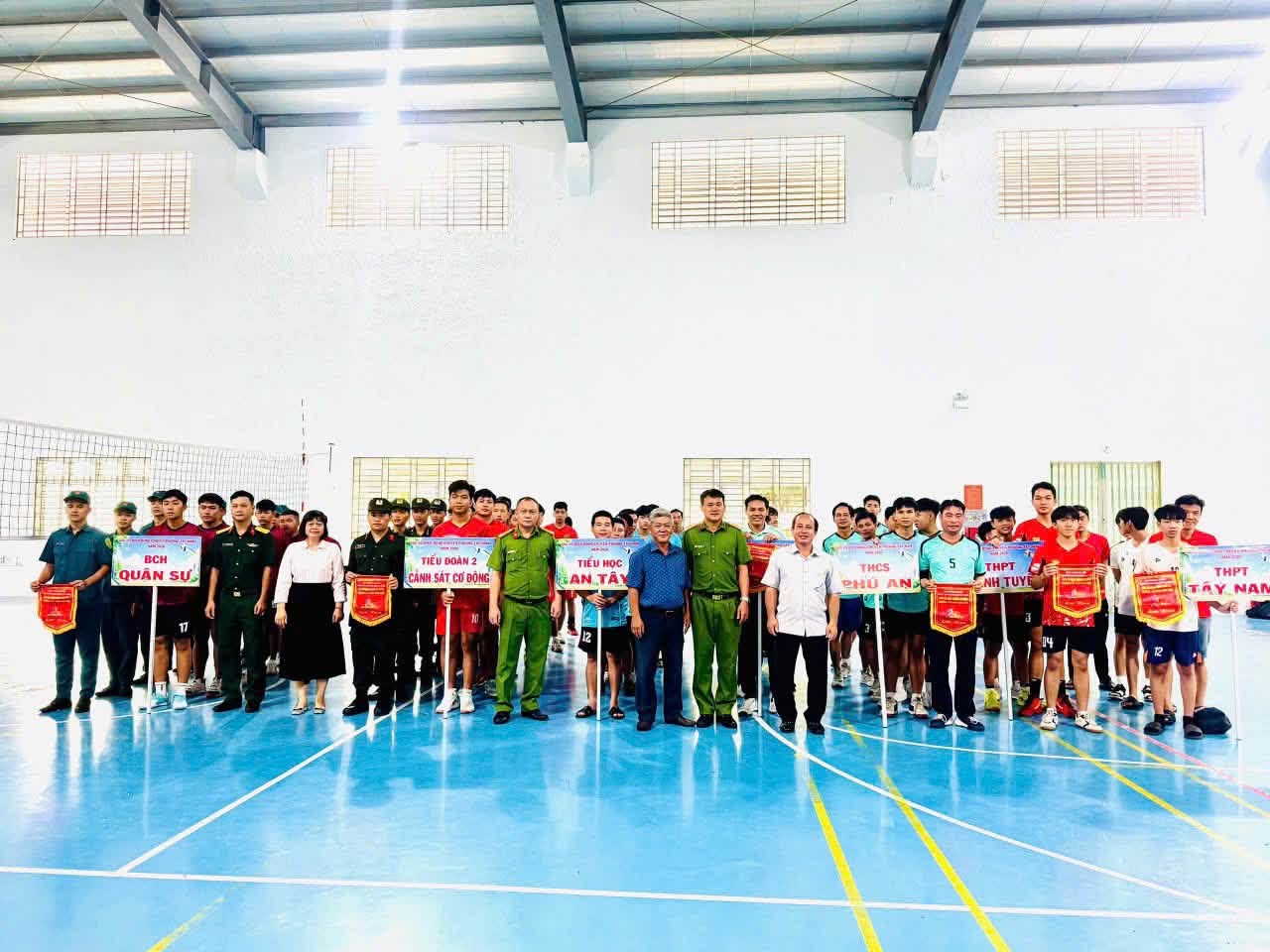 Phường Tây Nam tổ chức Giải vô địch bóng chuyền năm 2026
